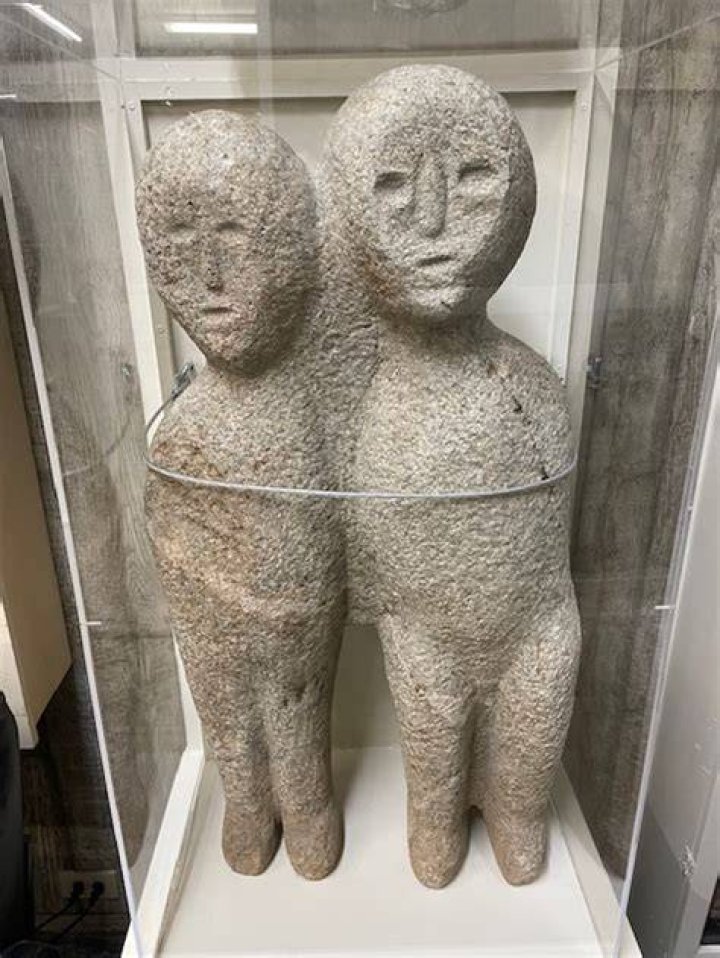 Statue Of Moon Eyed People